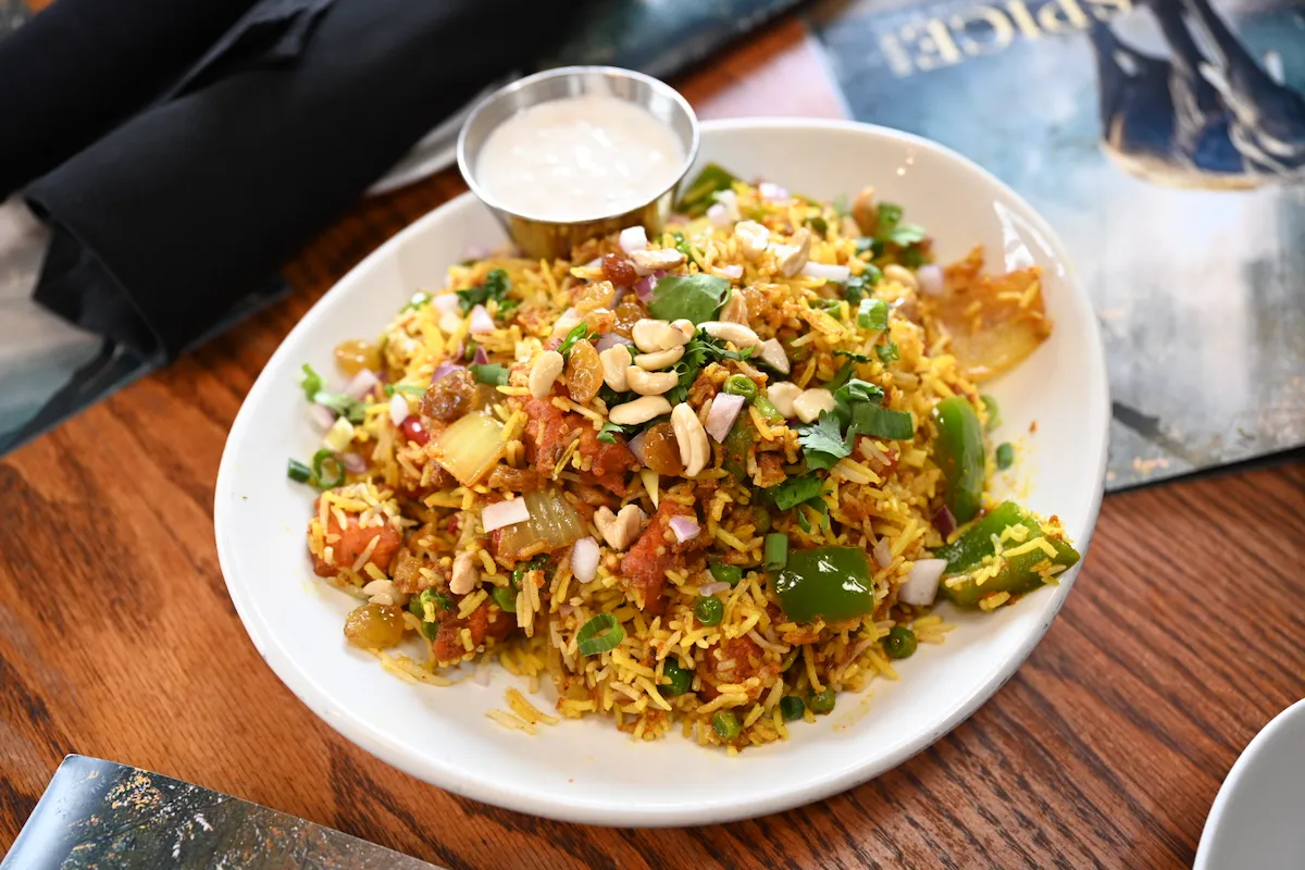 Vegetable Biryani — Indian catering Denver by SPICE ROOM